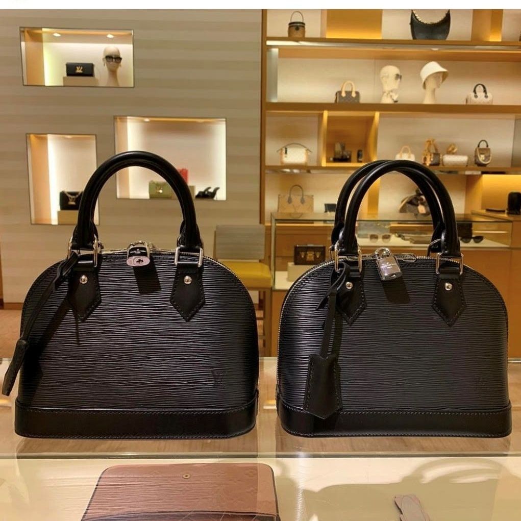 直営店SALE価格】ルイヴィトン アルマ BB ブラック エピレザー (Louis