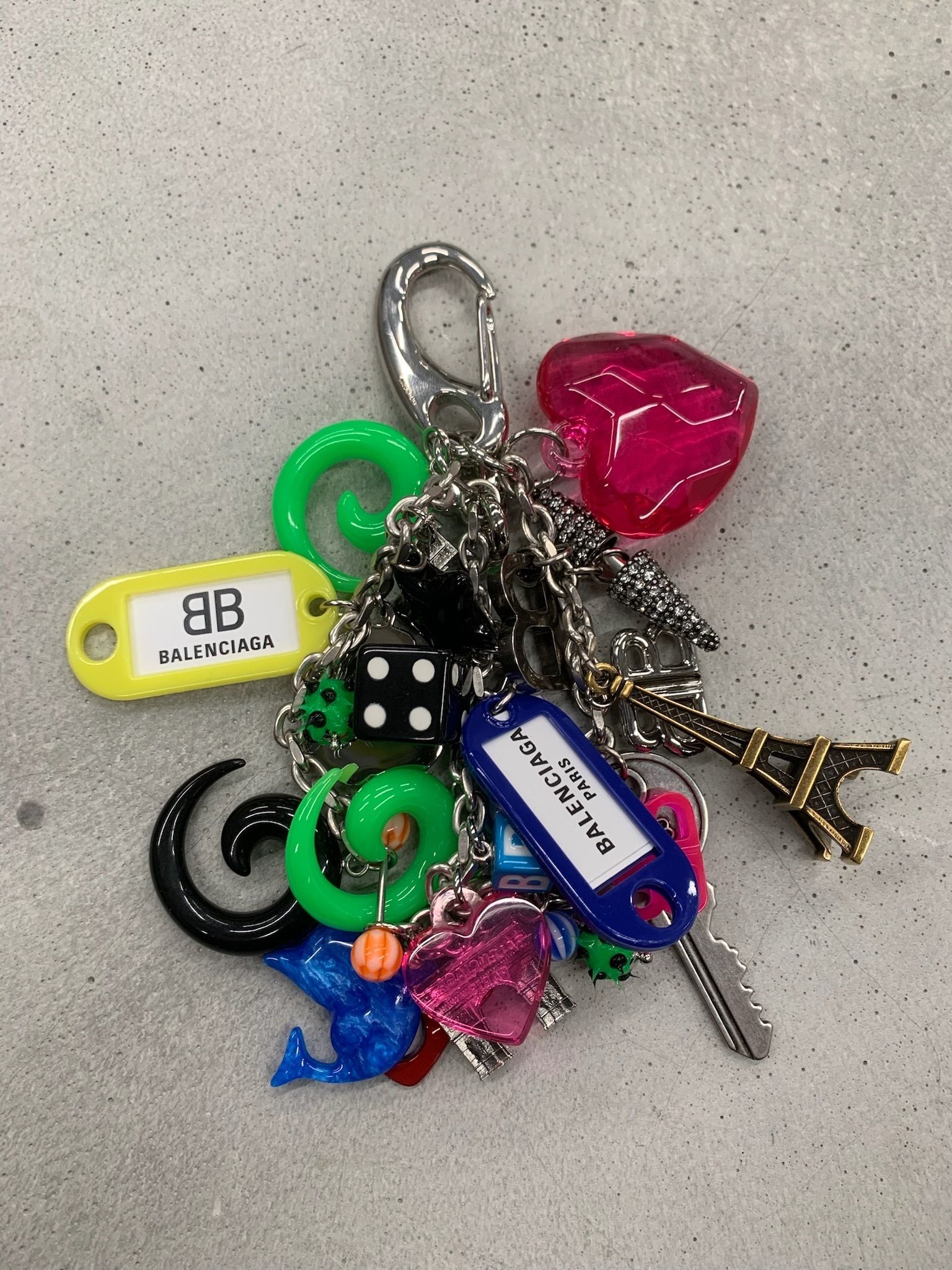 BALENCIAGA】PIGALLE COLLECTOR バッグチャーム キーリング