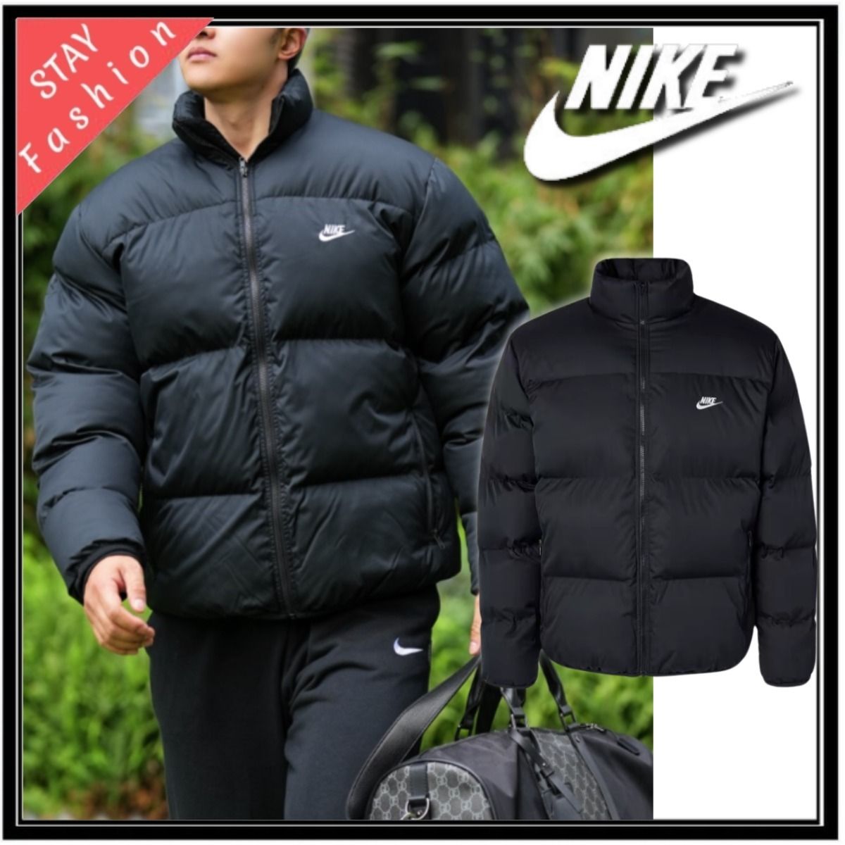 ☆シンプルでおしゃれ!NIKE ロゴダウンジャケット (Nike/ダウン