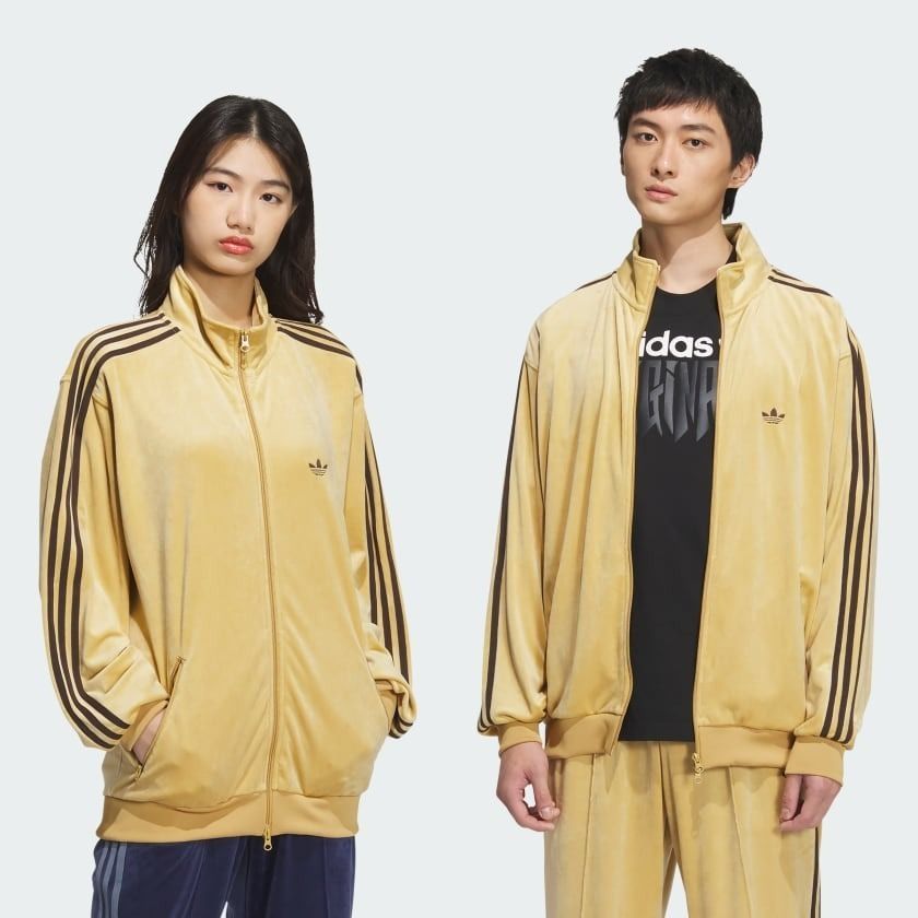 adidas☆ベロア トラック ジャケット＆パンツ (adidas/セットアップ