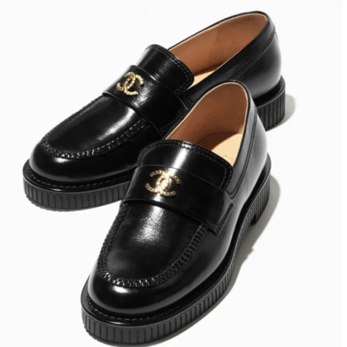 どんなコーデにも合う♡25C【CHANEL】エレガント モカシン (CHANEL