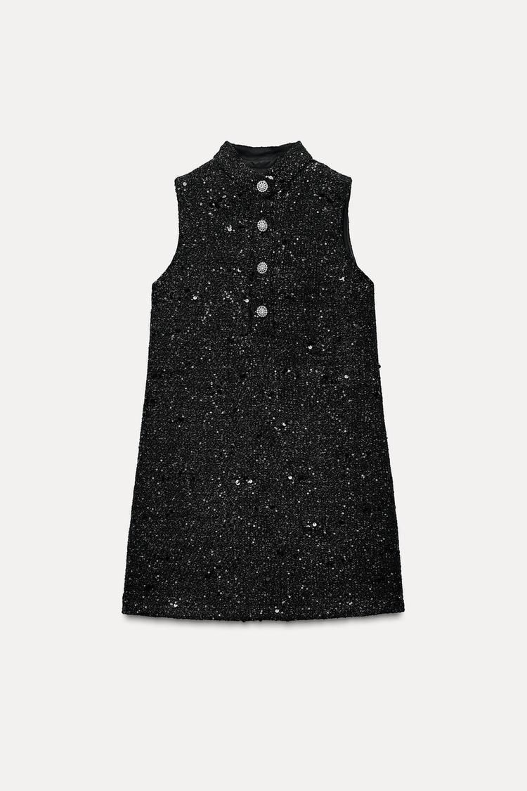 ZARA スパンコールミニワンピース 9251/949 (ZARA/ワンピース) 9251