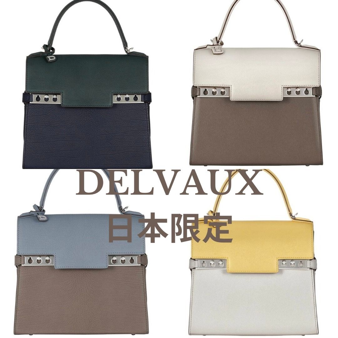 日本限定》DELVAUX デルヴォー タンペートPM バイカラー (DELVAUX