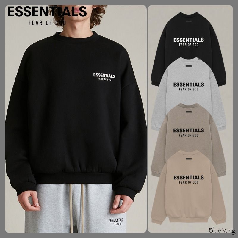 FEAR OF GOD 】 Essentials ロゴ スウェットシャツ (FEAR OF GOD