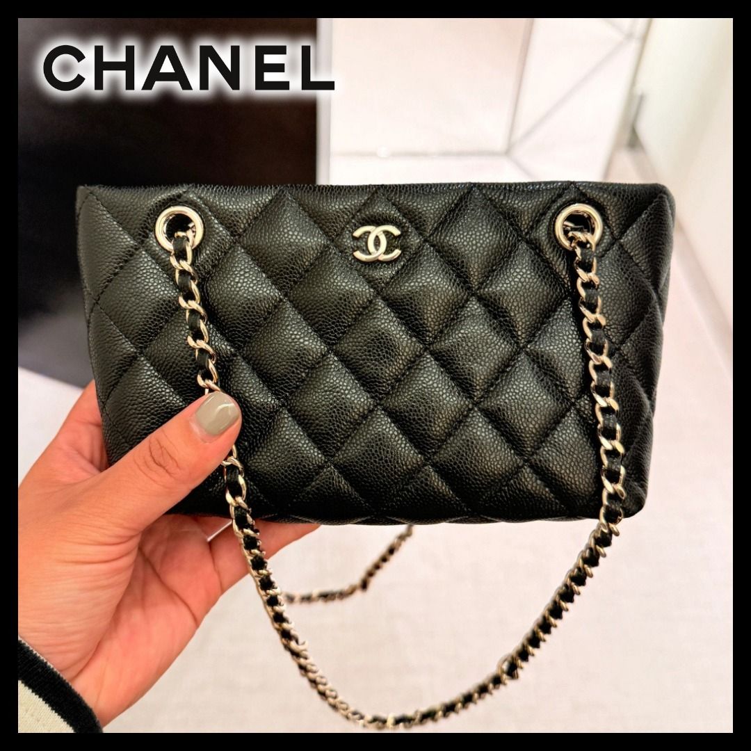 可愛いサイズ♪】CHANEL チェーンクラッチ ショルダーバッグ (CHANEL