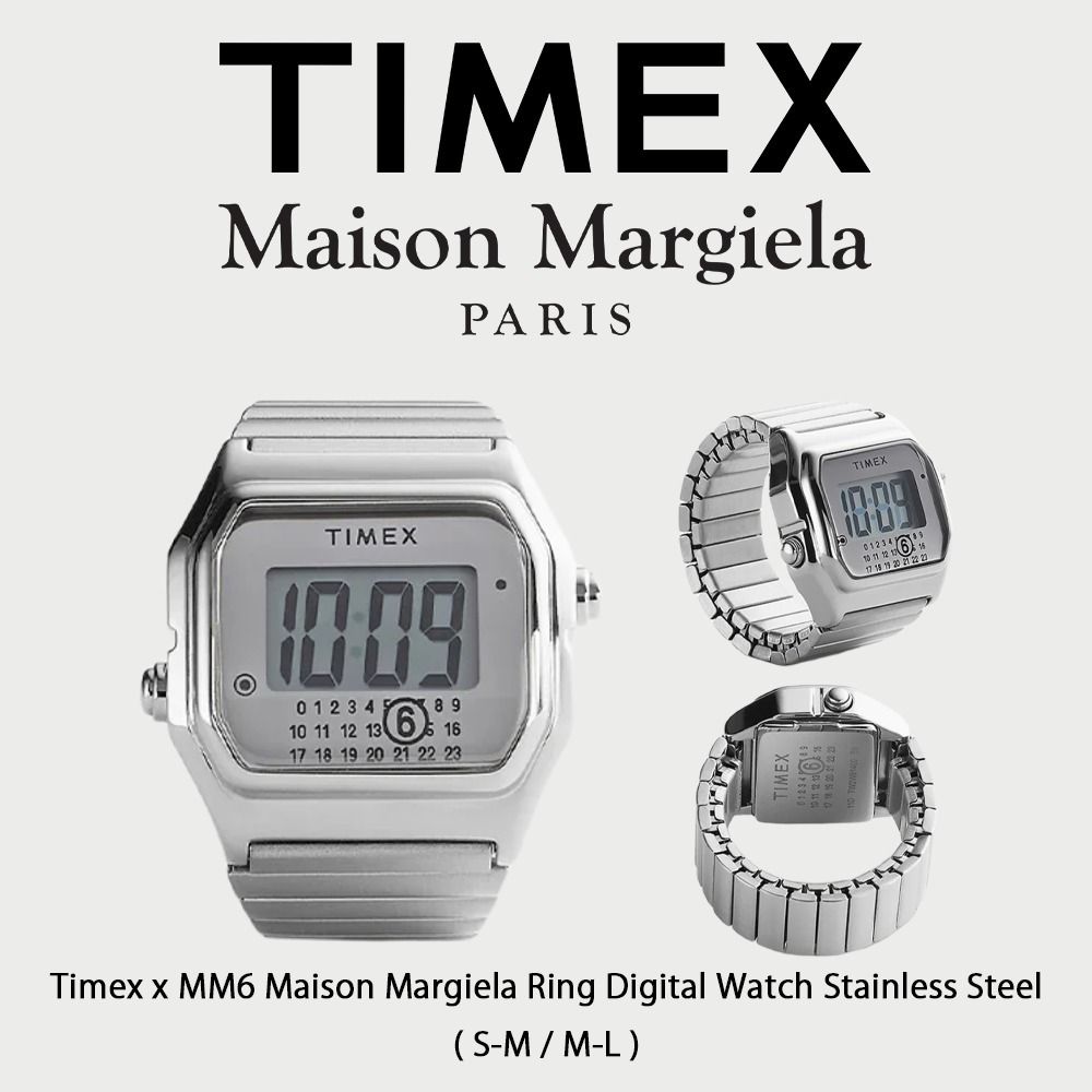 Timex x MM6 Maison Margiela】 Ring Digital Watch (TIMEX/デジタル