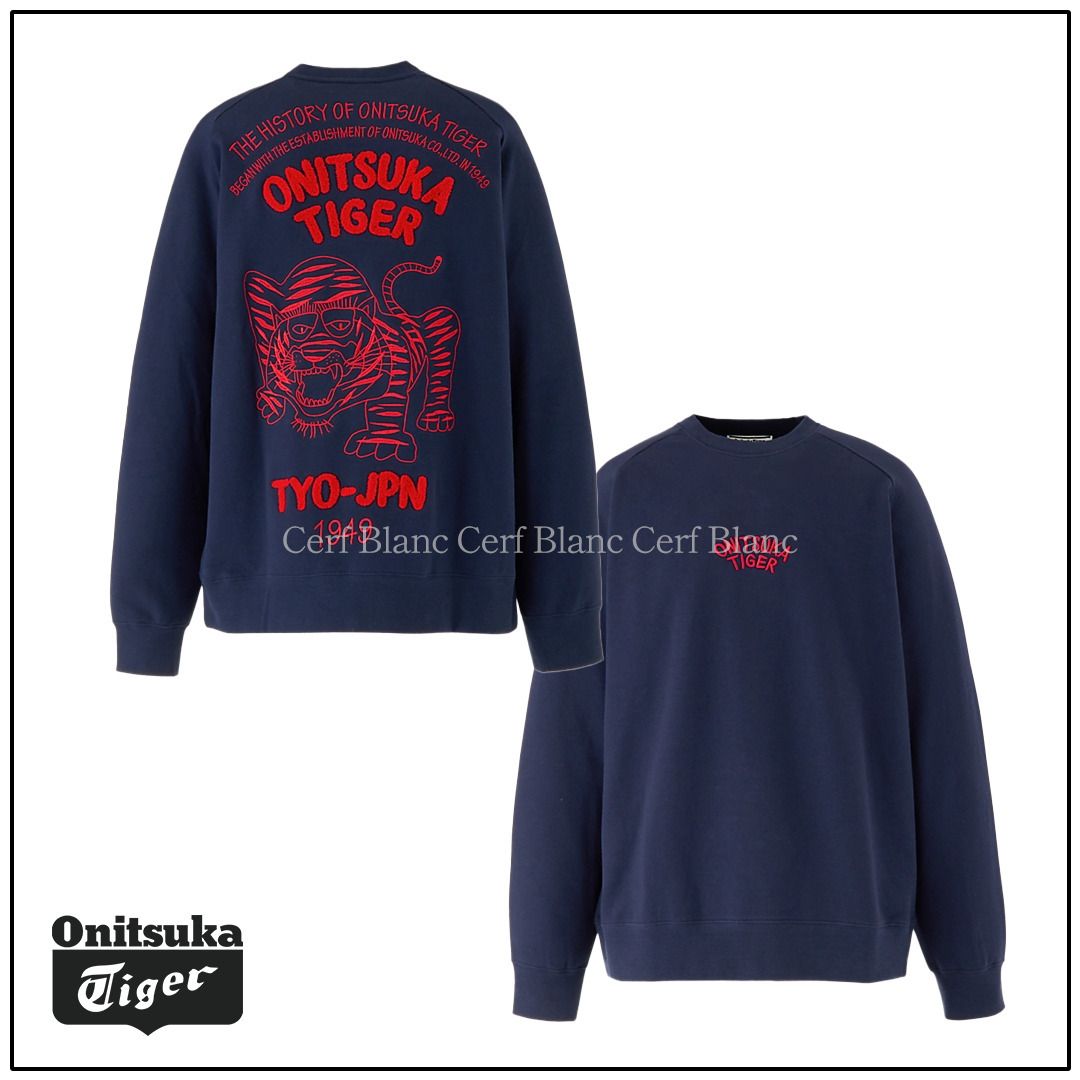 Onitsuka Tiger】オニツカタイガー SWEAT TOP (onitsuka tiger