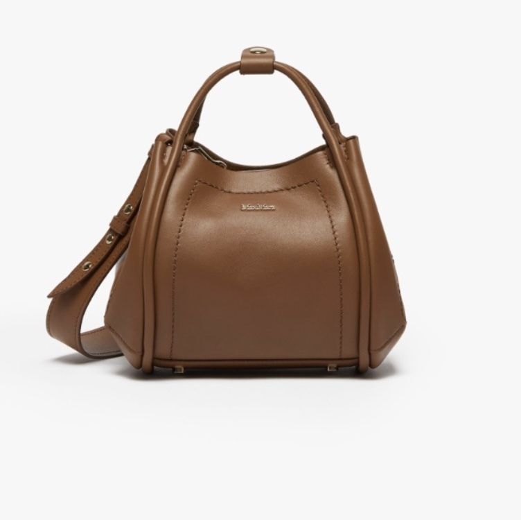 SALE《Max Mara》Marin マリン スムースレザー XS (Max Mara