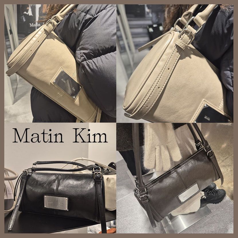 ☆MATIN KIM ☆ BUCKLE STRAP SHOULDER BAG (Matin Kim/ショルダー