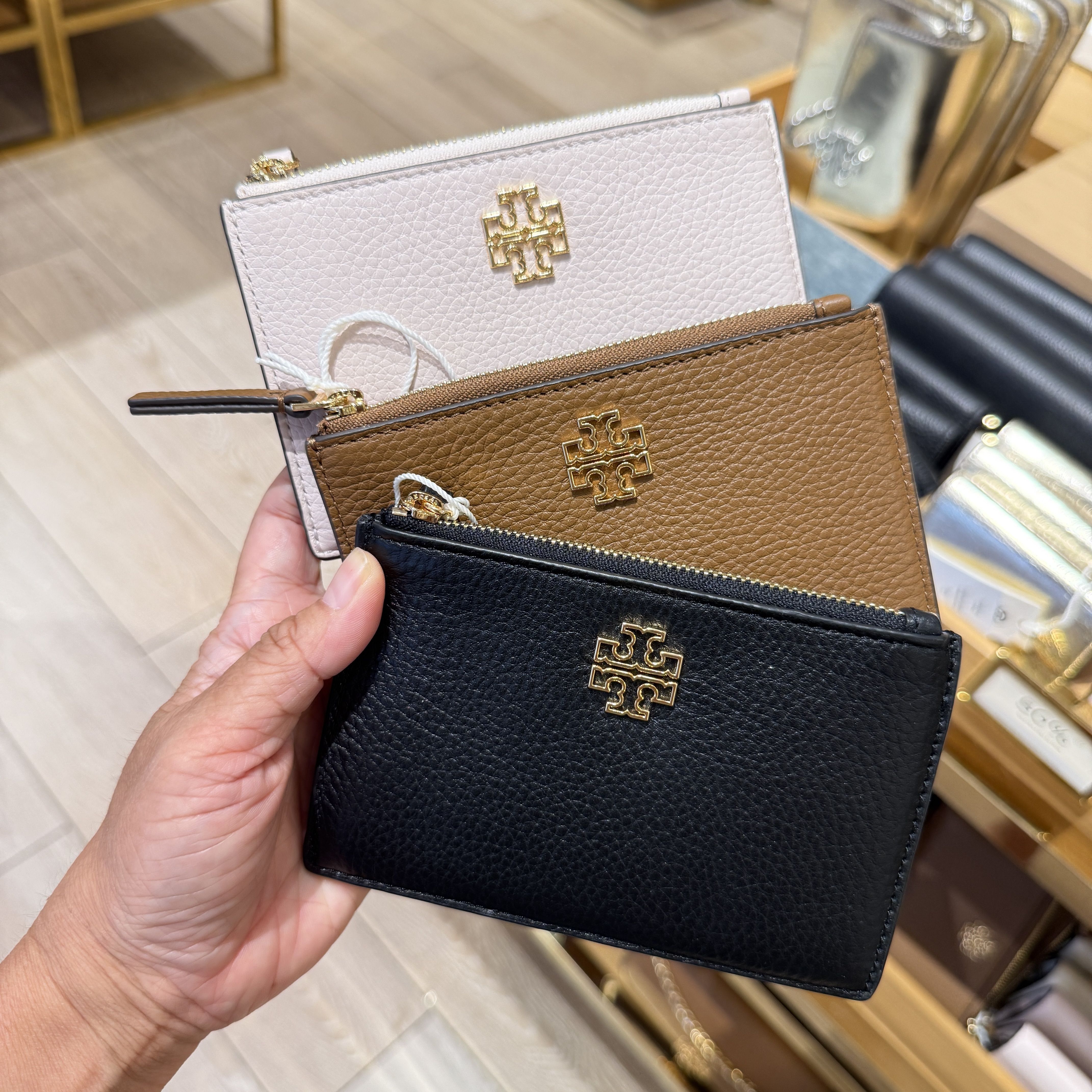 Tory Burch Britten Zip Card Case カード名刺入れ 141006 (Tory Burch