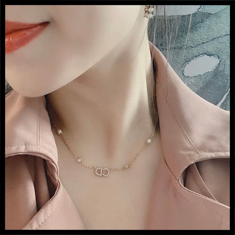 プレゼントに♡】Dior Clair D Lune ネックレス (Dior/ネックレス