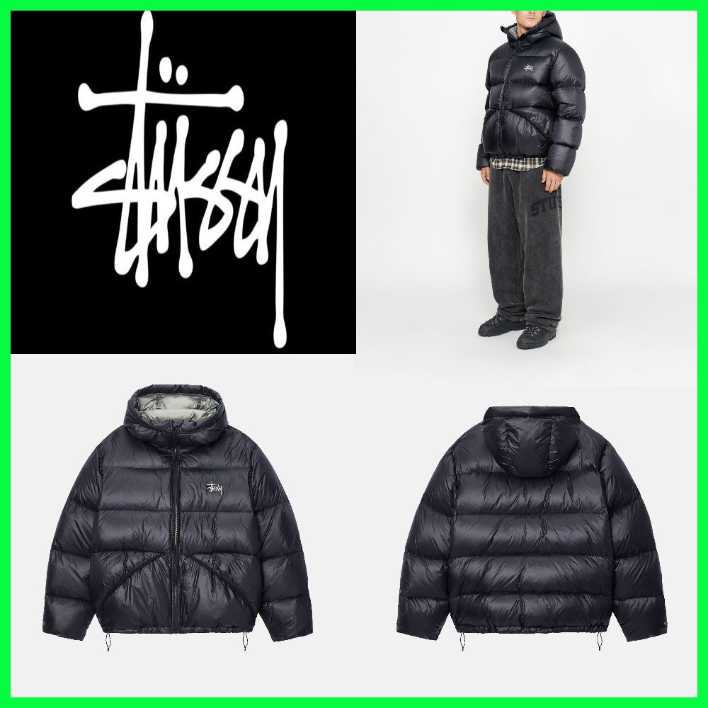 ☆Stussy Down Parka Micro Ripstop Phantom Black☆ (STUSSY/ダウン