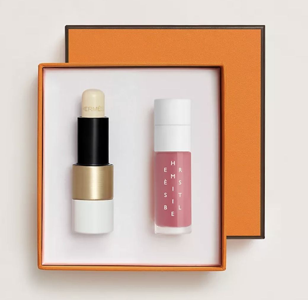 贈り物】HERMESリップバーム2本セット エルメスコスメ (HERMES/リップ