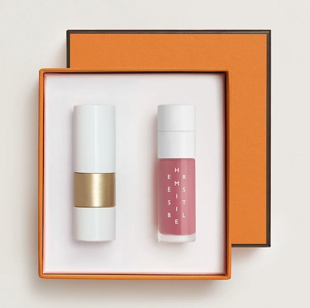 贈り物】HERMESリップバーム2本セット エルメスコスメ (HERMES/リップ