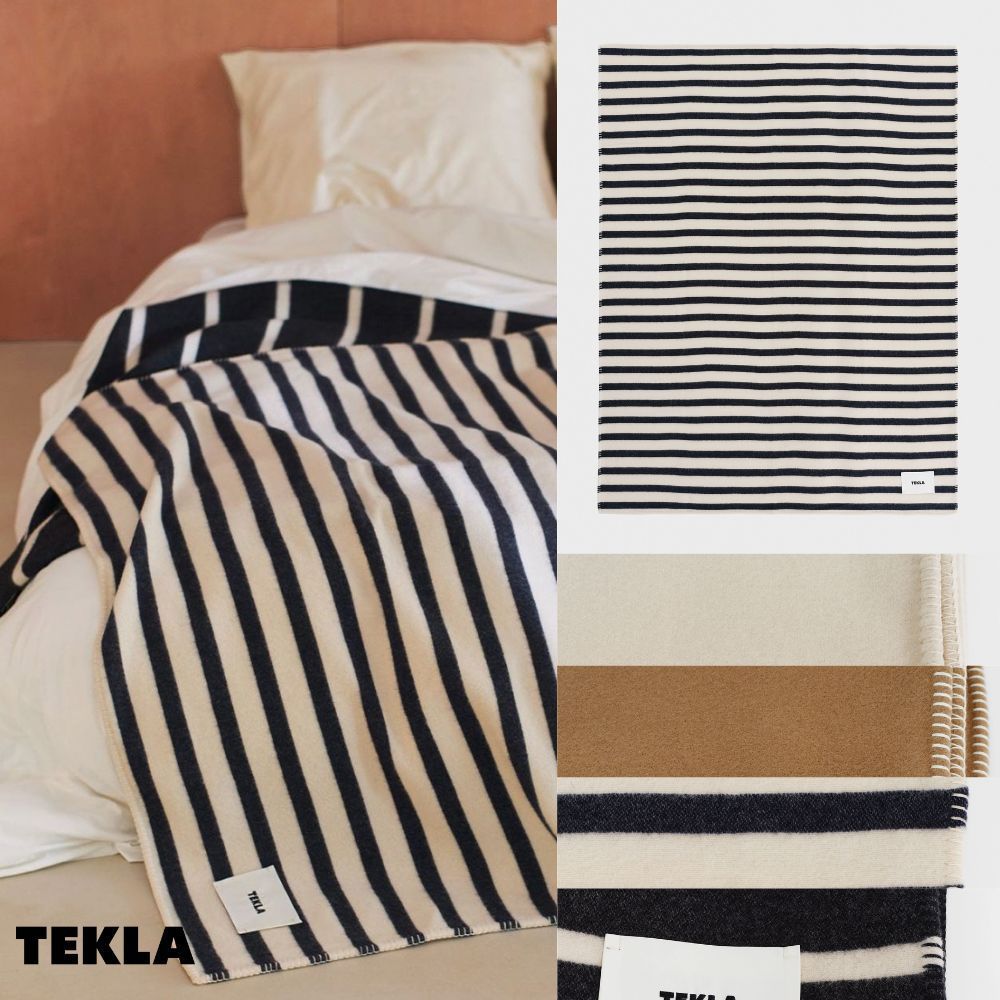 TEKLA □テクラ□ ラムウール ブランケット 税込 130×180cm (TEKLA