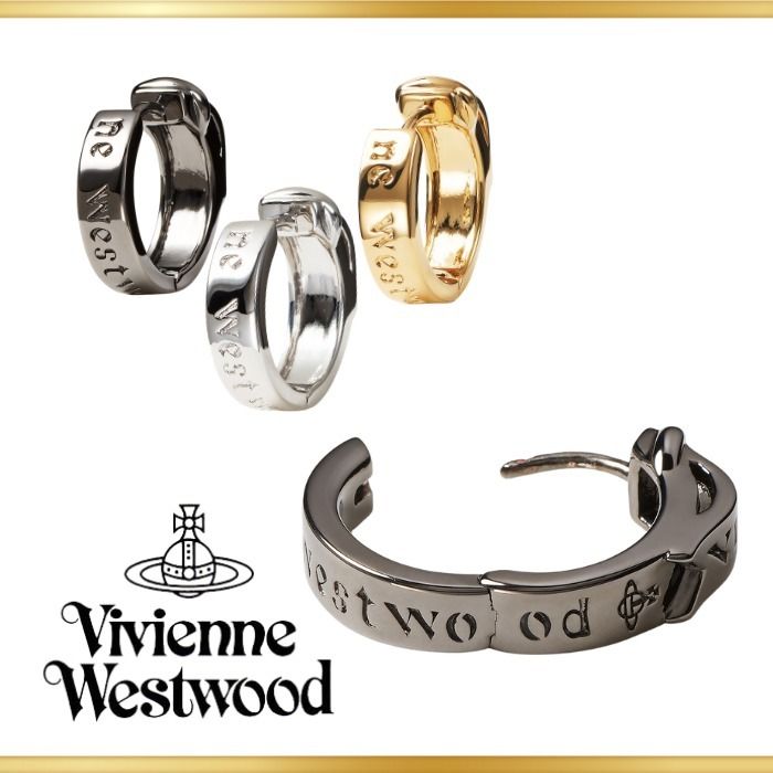 Vivienne Westwood】MAN BOBBY シングルフープピアス (Vivienne