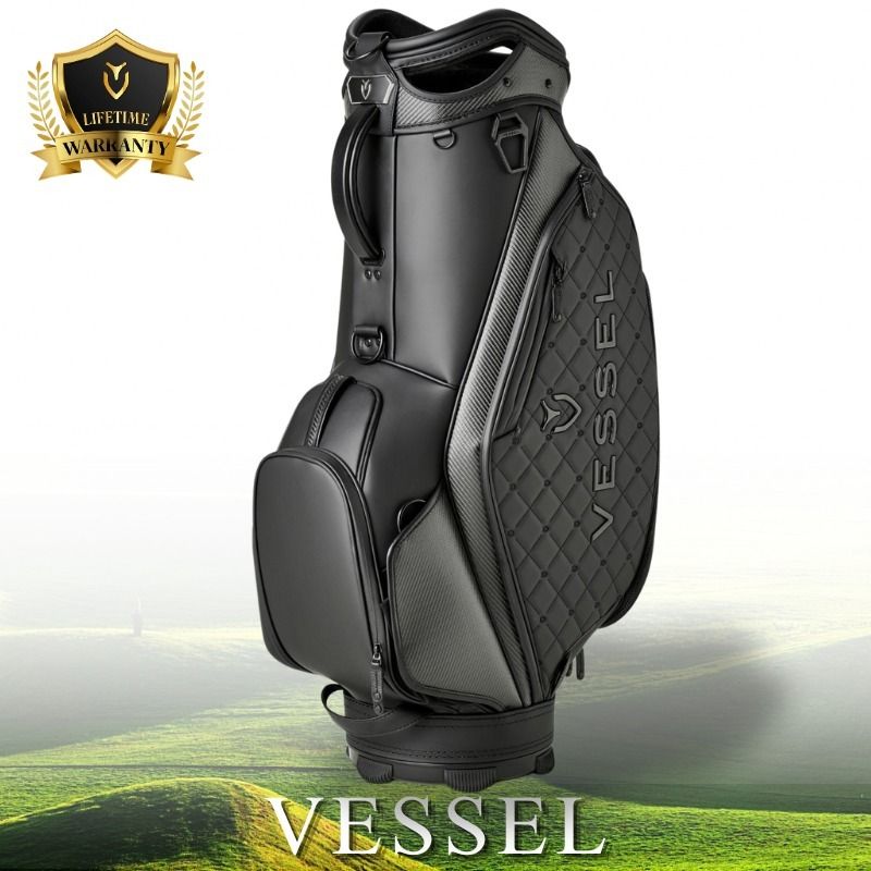 VESSEL ヴェゼル 限定版 PrimeX Tour スタッフゴルフバッグ (VESSEL