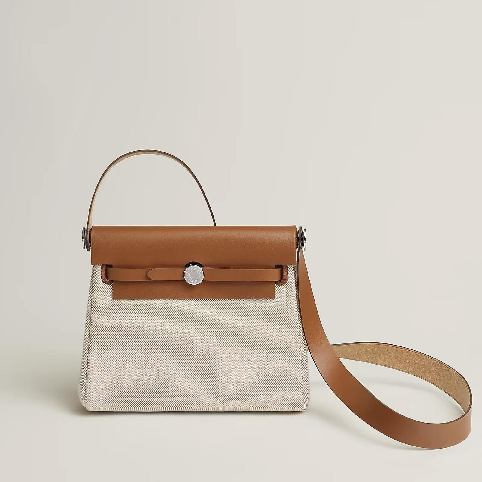 エルメス エールバッグ Herbag ミニサイズ ベトン (HERMES