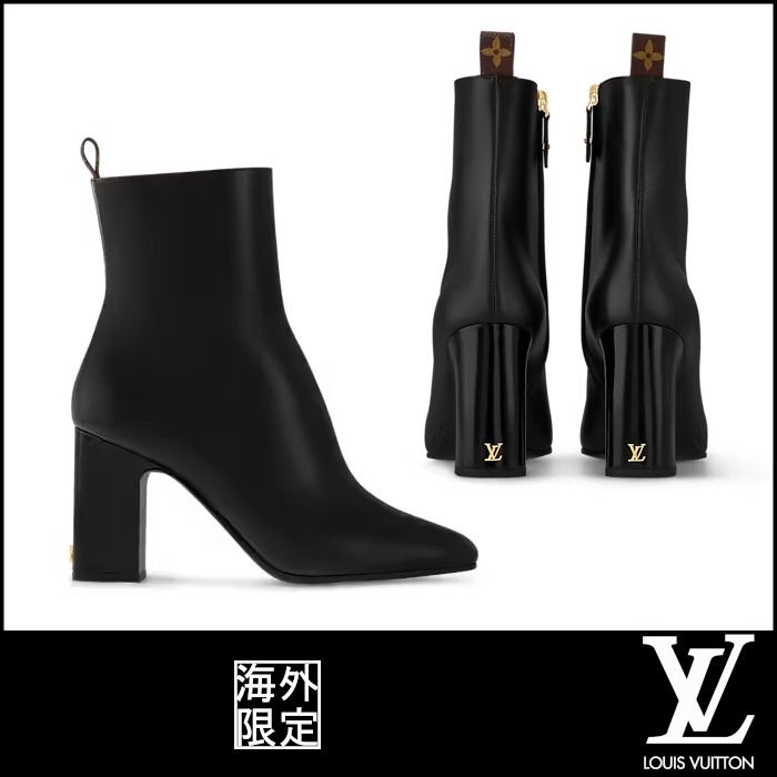 ルイヴィトン】 ドナ アンクルブーツ 8.5cmヒール (Louis Vuitton
