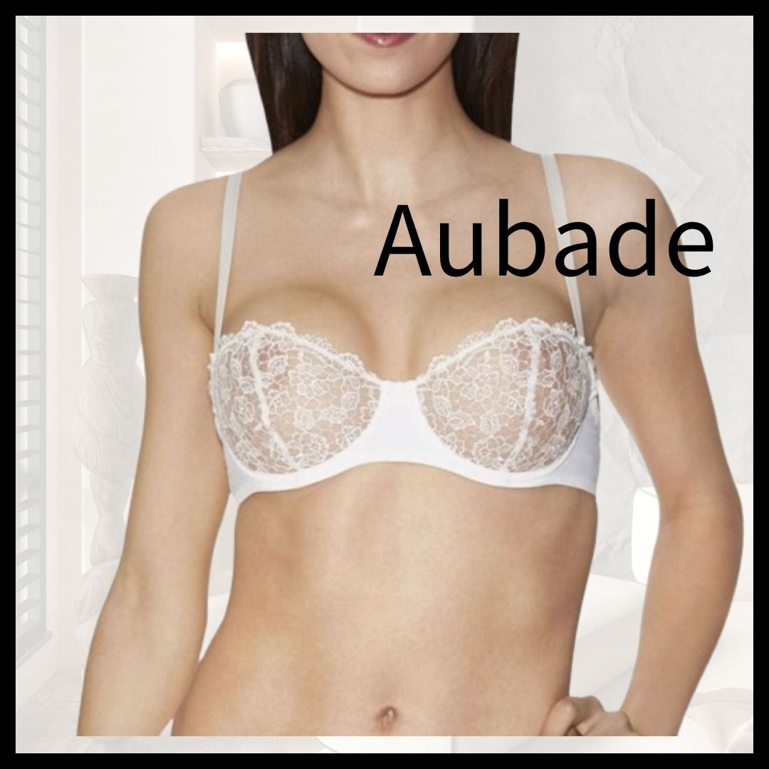 Aubade ジャルダン シークレット ワイヤード ハーフカップ ブラ