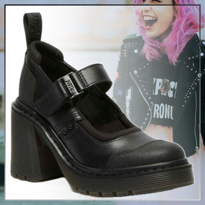 Dr.Martens】EVIEE TECH メリージェーン シューズ (Dr.Martens