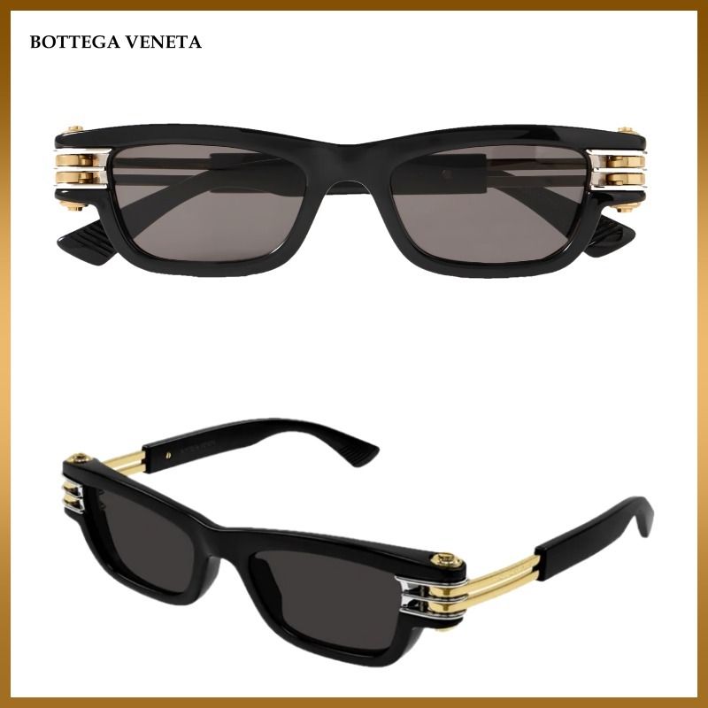 BOTTEGA VENETA】アイウェア ボルト スクエア サングラス (BOTTEGA