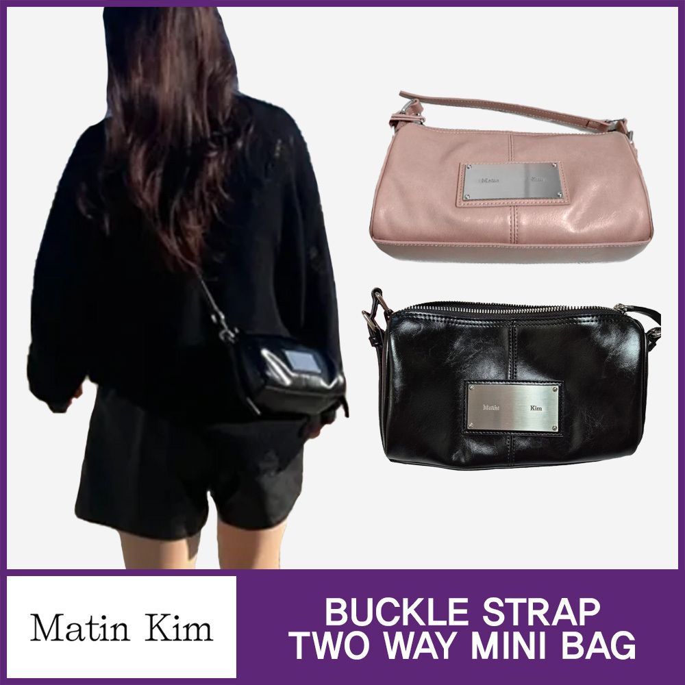 ☆MATIN KIM☆BUCKLE STRAP TWO WAY MINI BAG☆ (Matin Kim/ショルダー