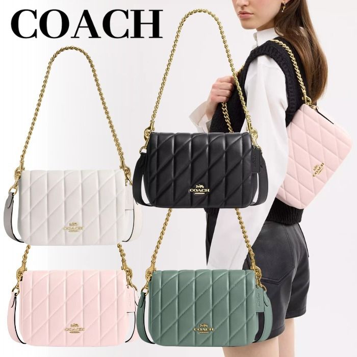 国内発送『COACH』クイン バッグ・キルティング (Coach/ショルダー
