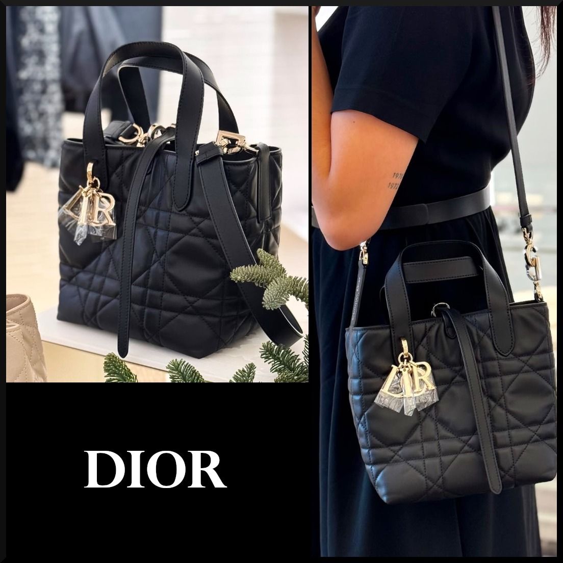 お洒落☆】Dior Toujours バーティカル トートバッグ スモール (Dior