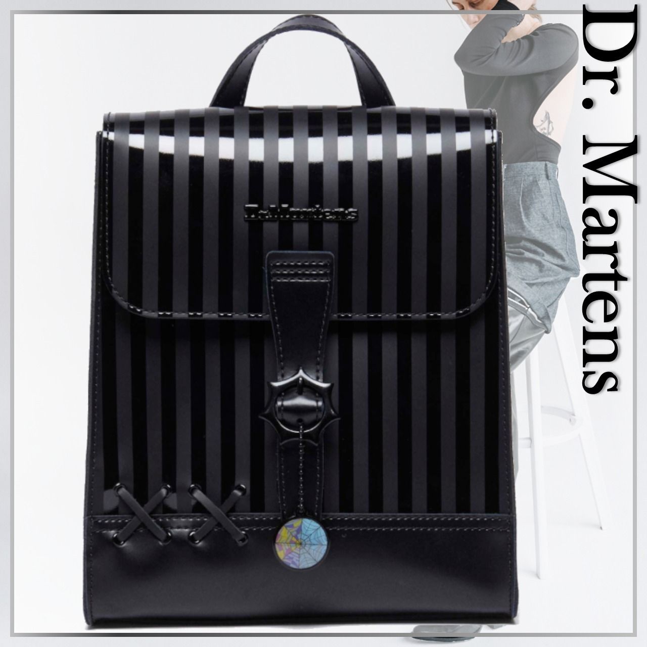 限定コラボ☆Dr. Martens × WEDNESDAY レザーミニバックパック (Dr