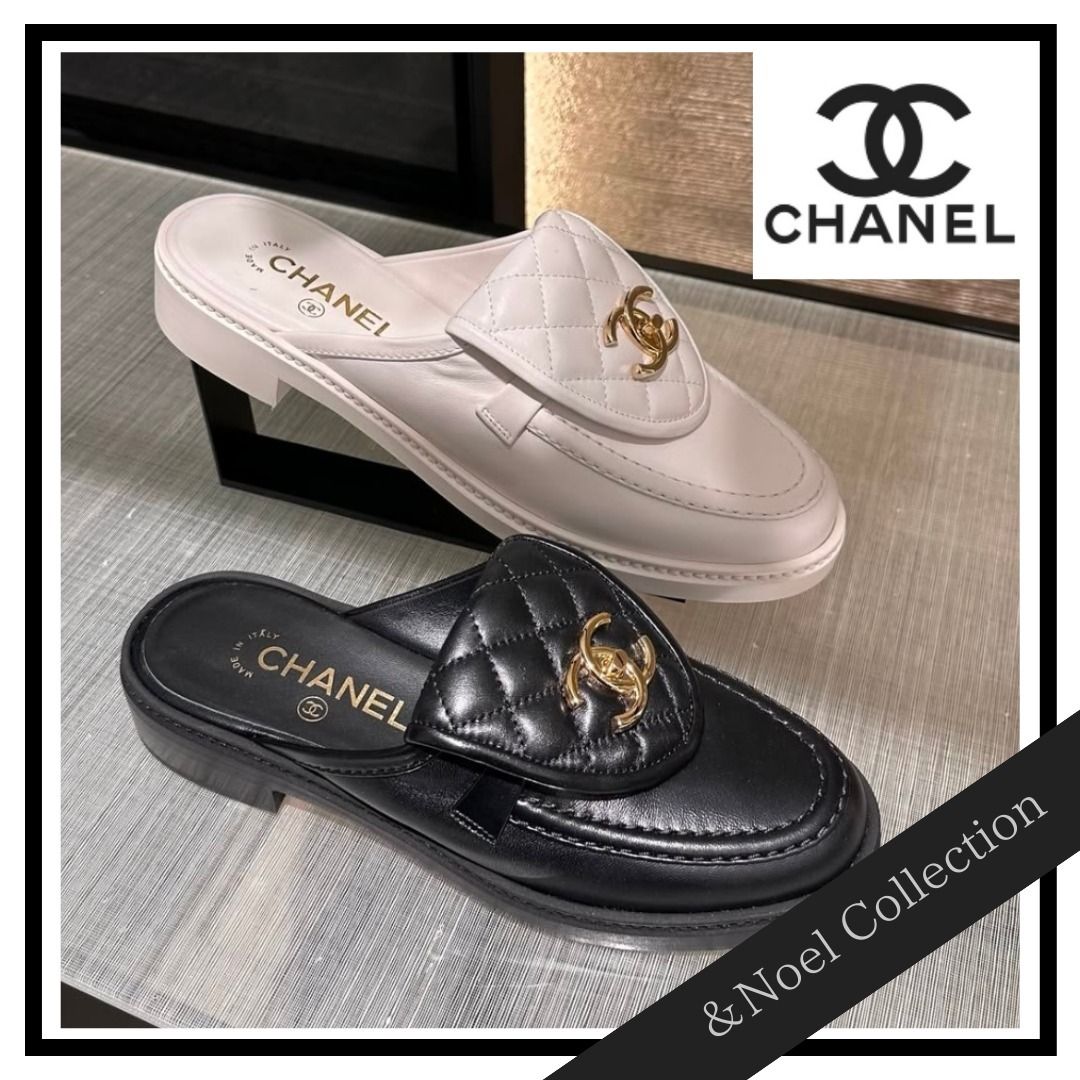 大注目♢こなれアイテム】CHANEL*ターンロック*ミュール (CHANEL
