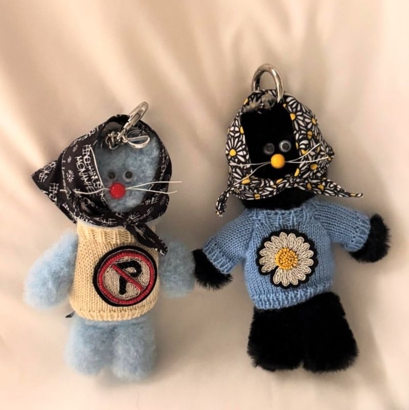 Monamhee x Peaceminusone] Daihee Plush Keyring G-DRAGON協業