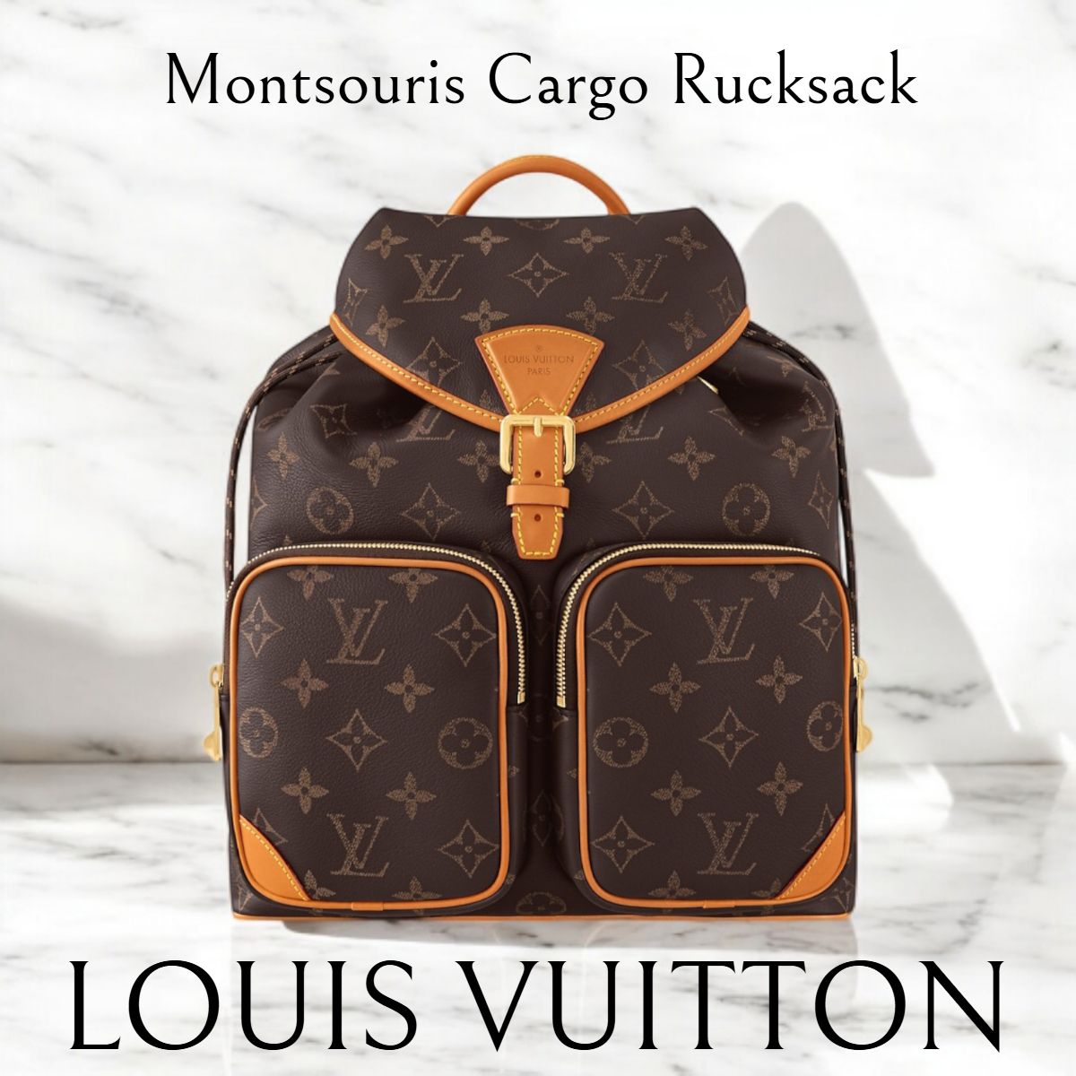 メンズ*LV*モンスリー カーゴ モノグラムバックパック M14015 (Louis