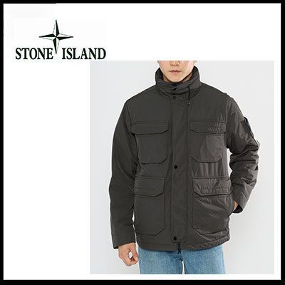 ストーンアイランド) Micro Twill ジャケット 811543626 V0065 (STONE