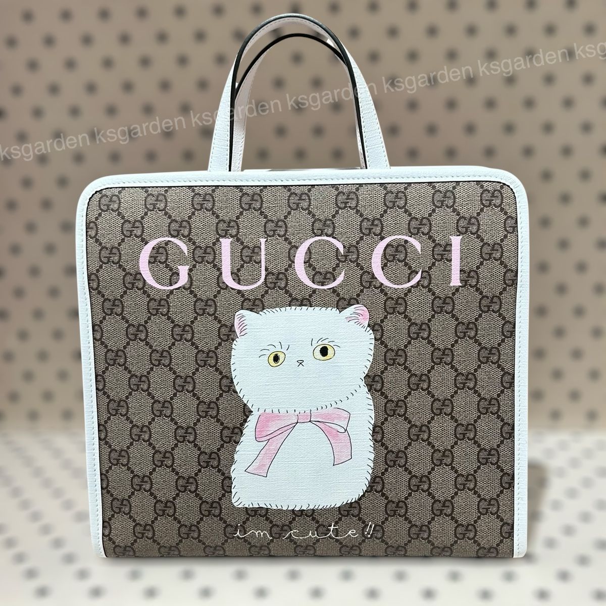大人もOK！即納！GUCCI チルドレンズ GGプリント トートバッグ (GUCCI