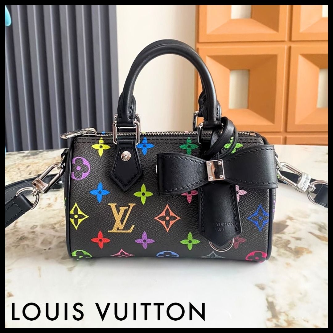村上隆コラボ♪】ルイヴィトン LV×TM ナノ スピーディ バッグ (Louis