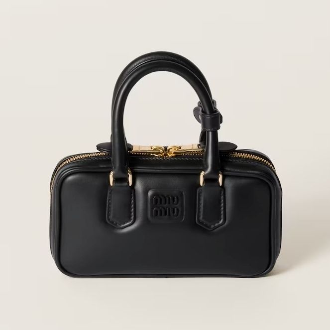 MiuMiu】ミュウミュウ アルカディ レザー ミニバッグ (MiuMiu