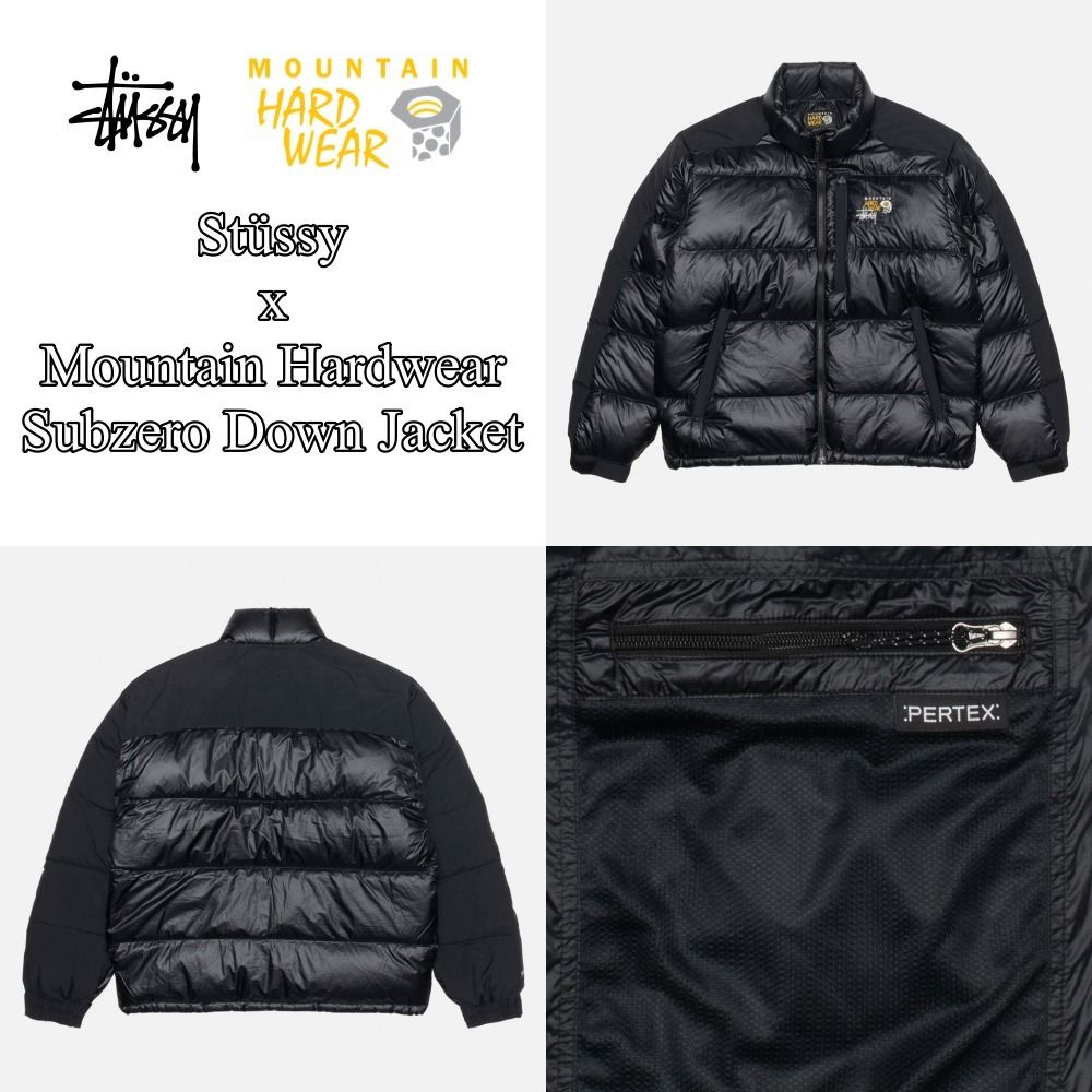 Stussy x Mountain Hardwear』Subzero Down Jacket Black 24FW (STUSSY