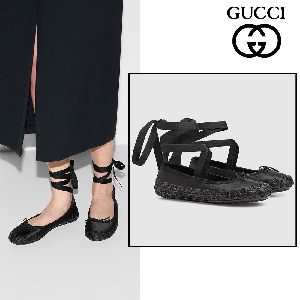 25新作 グッチ Cub3d バレリーナ (GUCCI/フラットシューズ) 814545