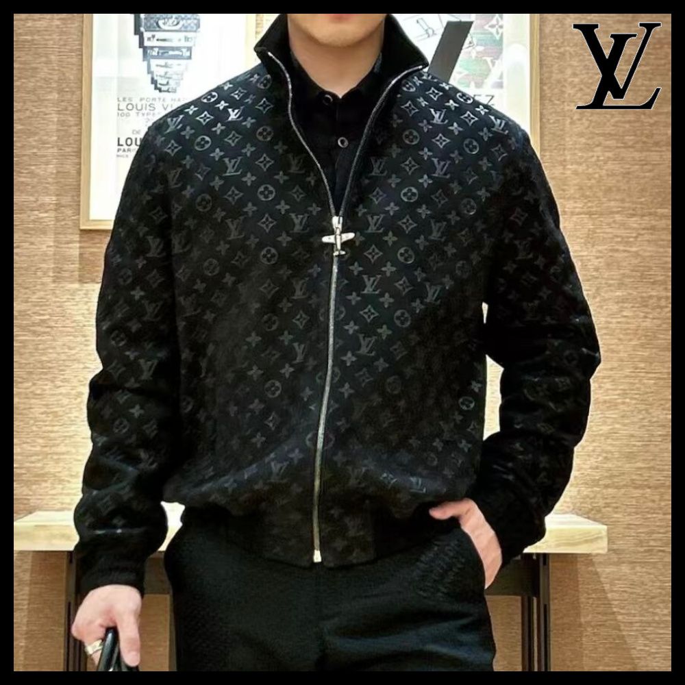 スエード仕立てが素敵♪】Louis Vuitton☆スーツジャケット (Louis