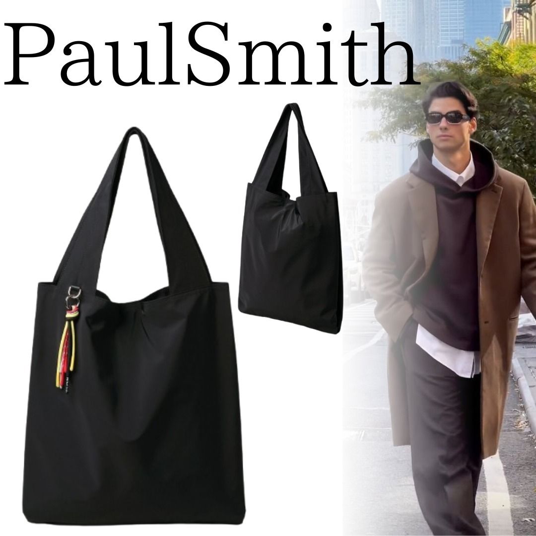 □PaulSmith□ポールスミス PSライトポリエステル トートバッグ (Paul