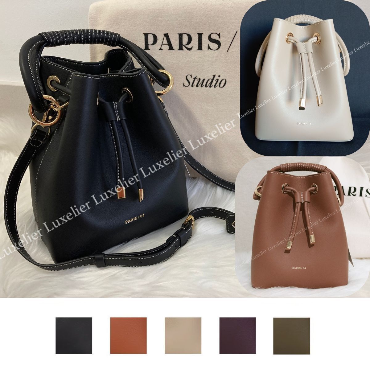 PARIS/64】パリ64 Studio 新作 ショルダー ハンド バッグ (PARIS/64