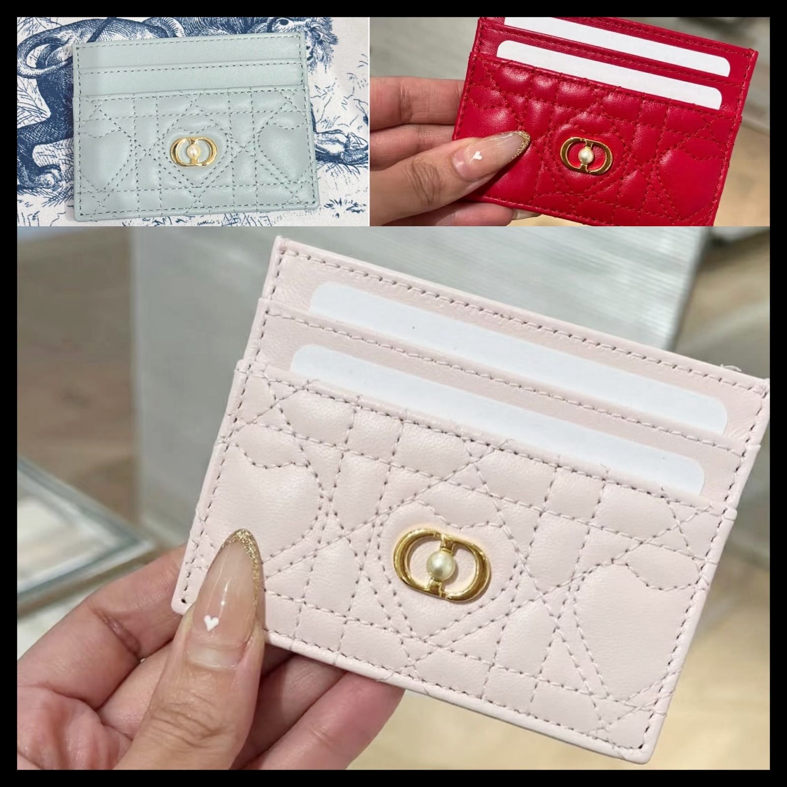 ハート♪】Dioramour Dior Jolie Freesia カードホルダー (Dior/カード