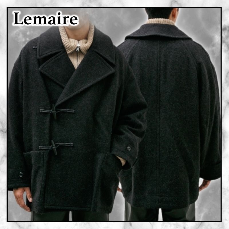 ◇LEMAIRE 最新作◇ショートダッフルコート/Black◇ (LEMAIRE/ダッフル