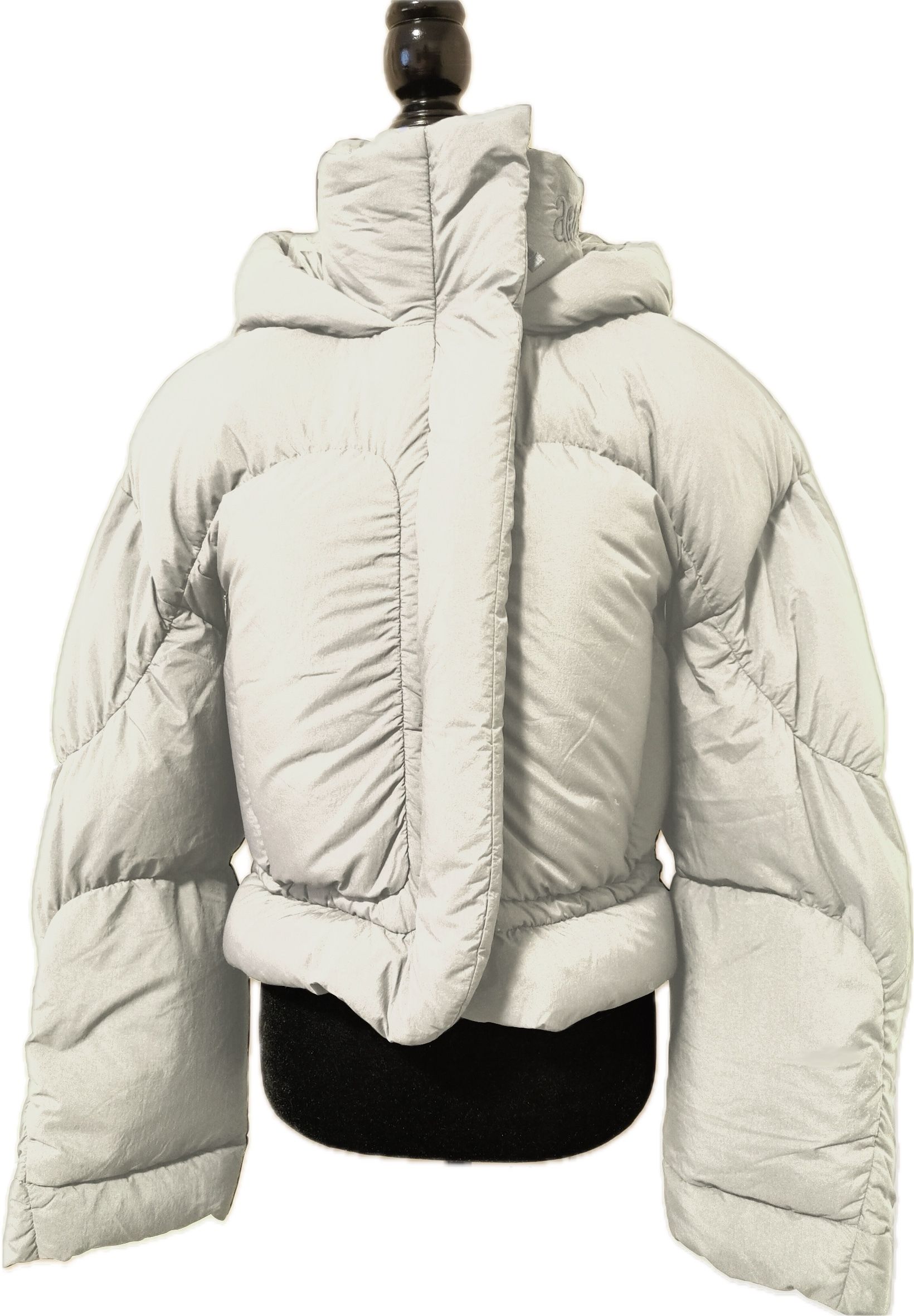 残り36/38秋冬ACNE Studios☆ロゴ刺繍パファージャケット (Acne