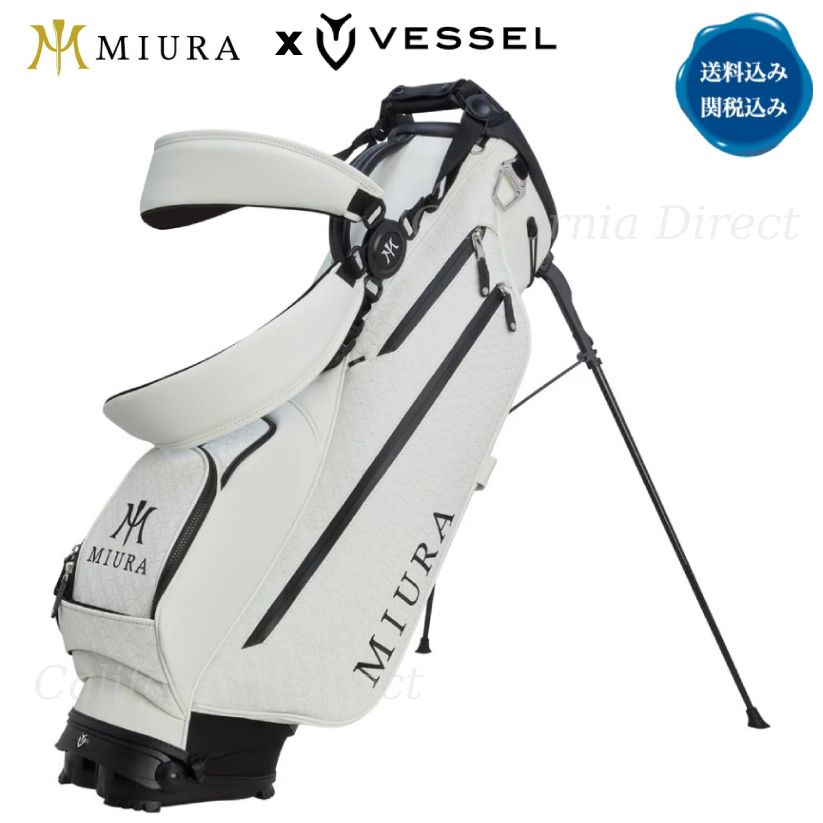 限定品【三浦技研xVESSEL】軽量キャディスタンドバッグ◇VLS Lux