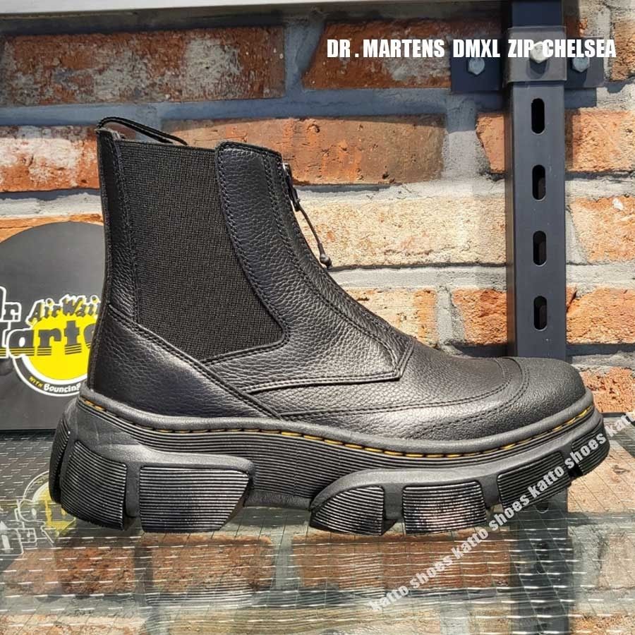 Dr Martens☆DMXL ZIP CHELSEA BOOTS☆兼用☆BLACK (Dr.Martens