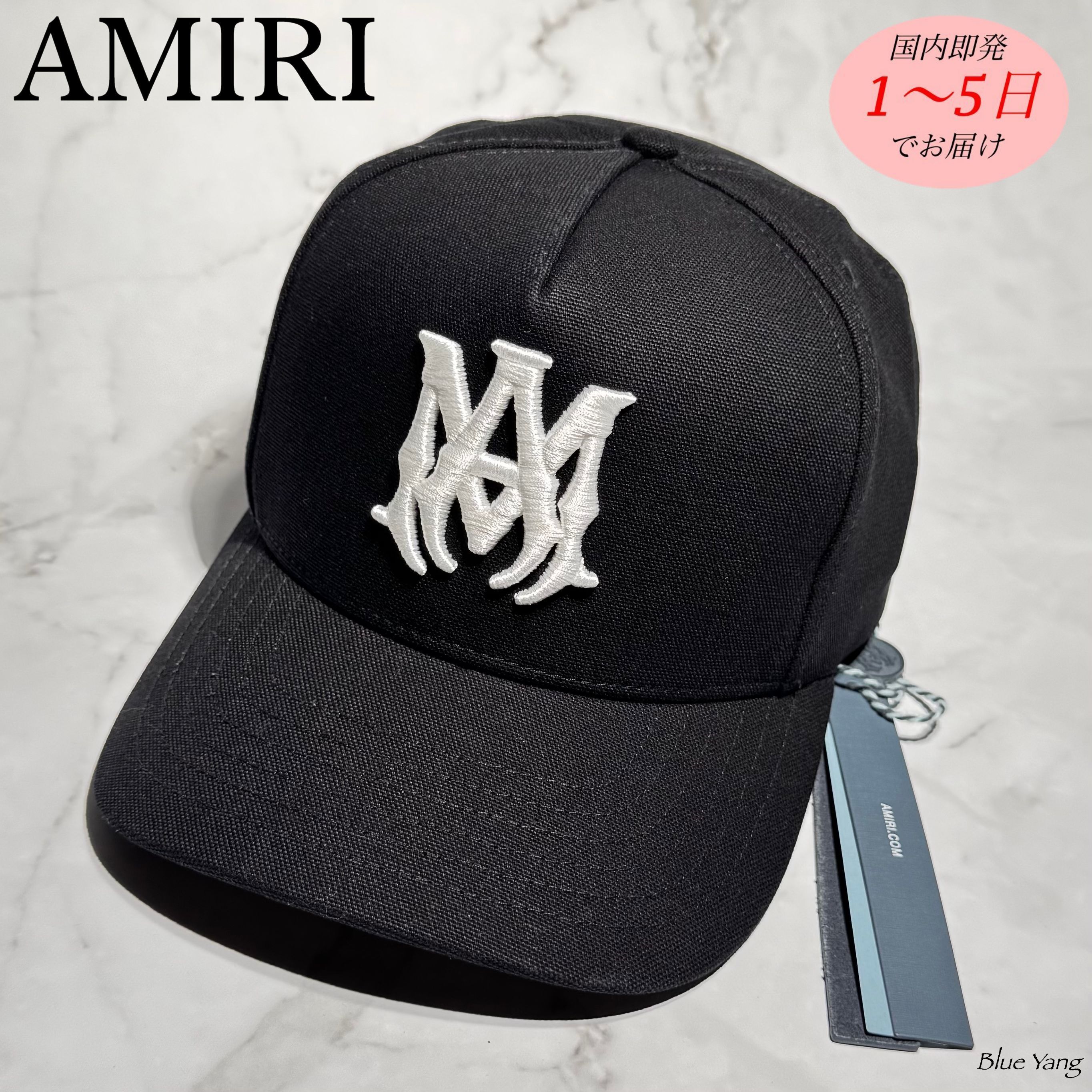 AMIRI 】 MA ロゴ キャップ (AMIRI/キャップ) AMHACP1016-001【BUYMA】