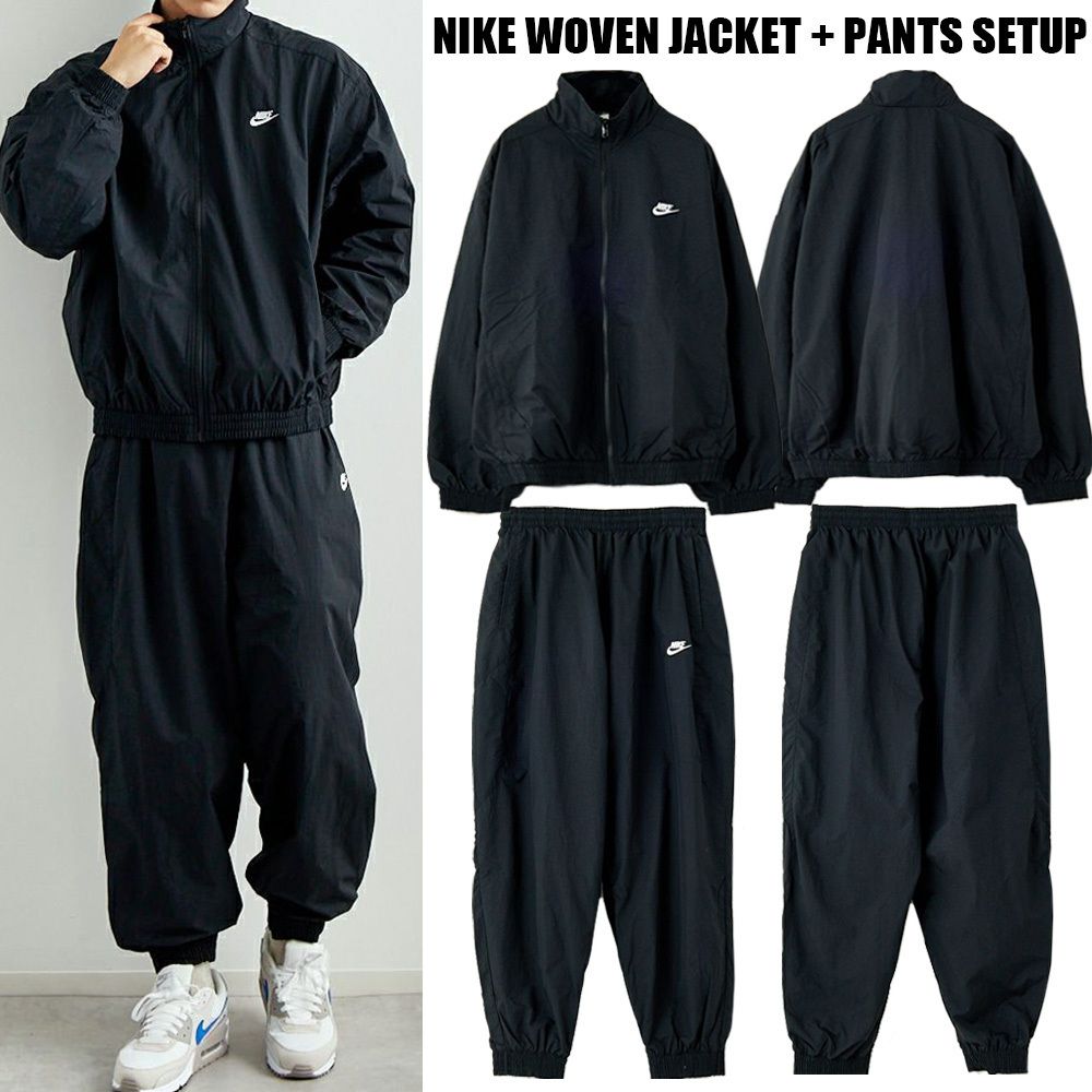NIKE】☆WOVEN JACKET+PANTS☆SETUP☆正規品☆ (Nike/セットアップ