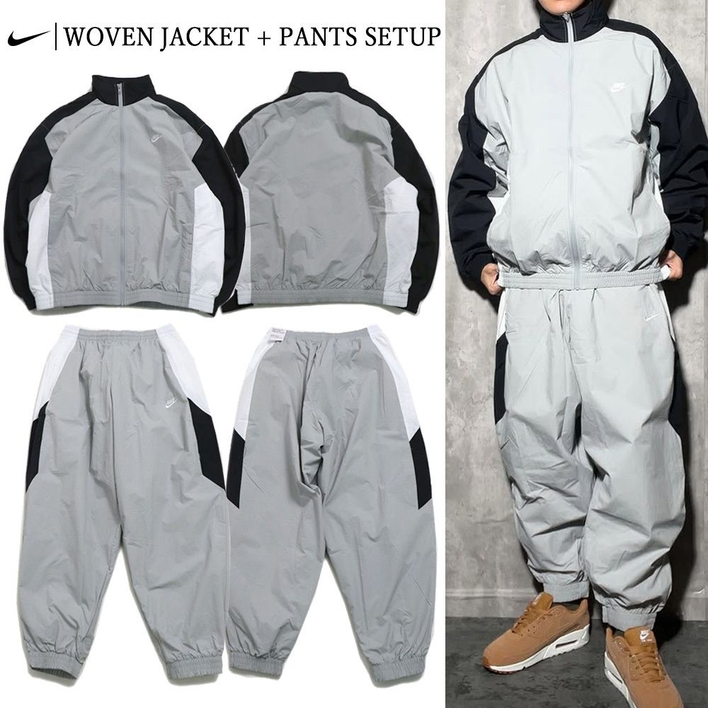 NIKE】◇WOVEN JACKET+PANTS◇SETUP◇正規品◇ (Nike/セットアップ